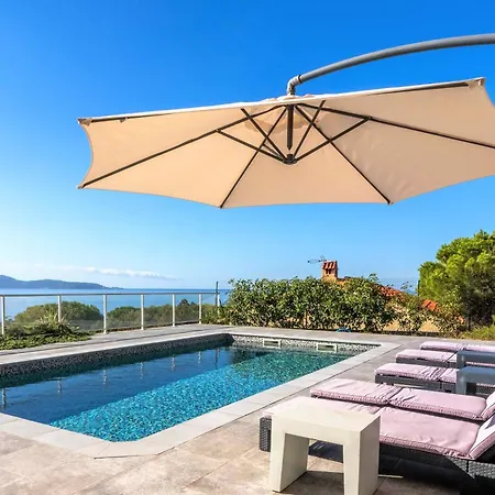 Villa Le Palmier 10 Personnes Piscine, Vue Mer, *