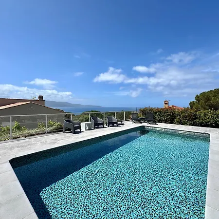 Le Palmier 10 Personnes Piscine, Vue Mer, Olmeto (Corsica)