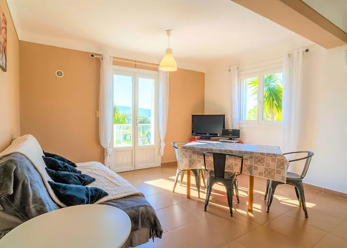 Le Palmier 10 Personnes Piscine, Vue Mer, Villa Olmeto (Corsica)