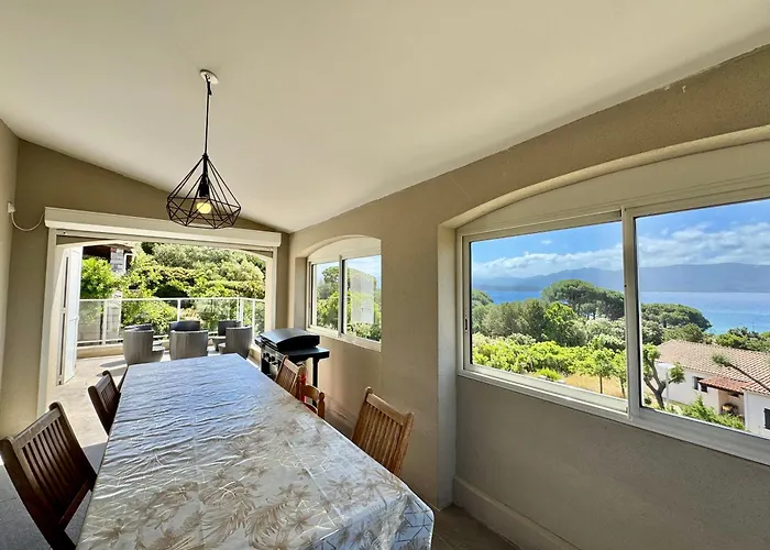 Le Palmier 10 Personnes Piscine, Vue Mer, Olmeto (Corsica)